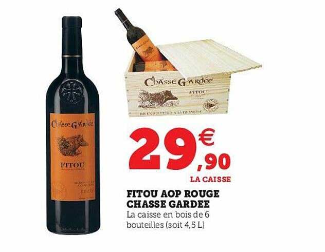 fitou aop rouge chasse gardée