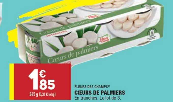 fleurs de champs coeurs de palmiers