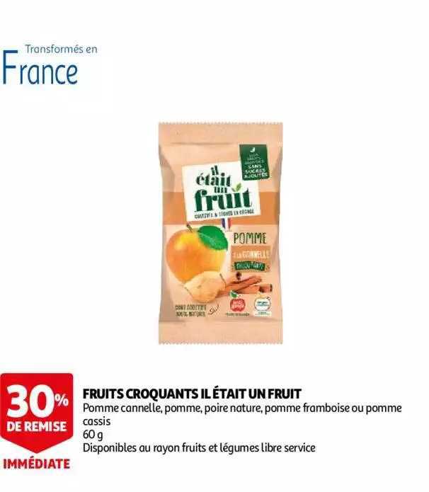 fruits croquants il était un fruit