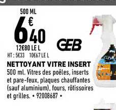 geb nettoyant vitre insert