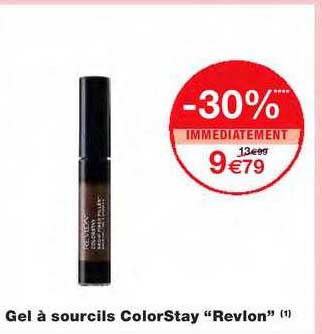 gel à sourcils colorstay "revlon"