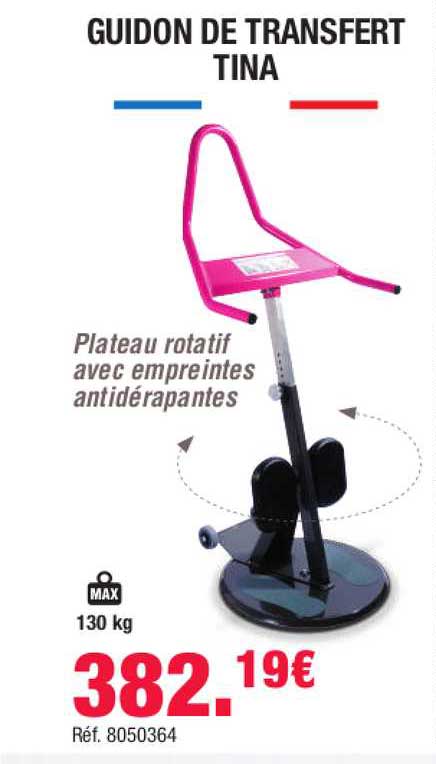 guidon de transfert tina