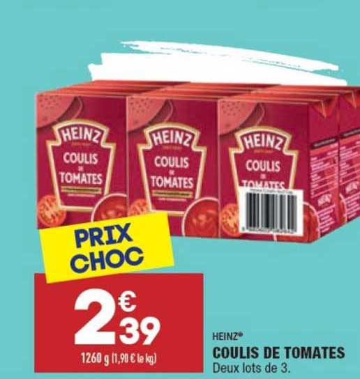 Heinz Coulis De Tomates