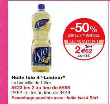 huile isio 4 "lesieur"