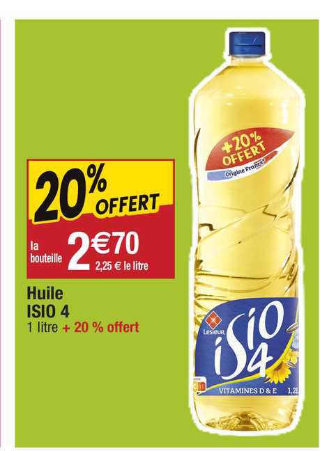 huile isio 4
