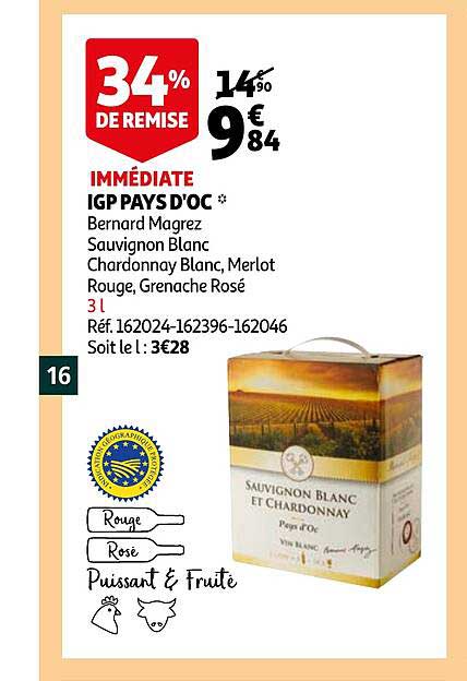 igp pays d'oc bernard magrez