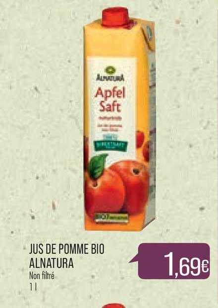 Jus De Pomme Bio Alnatura