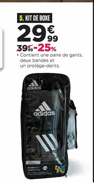 kit de boxe adidas