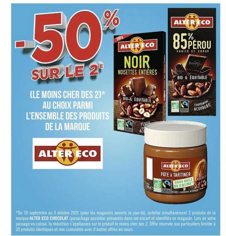 l'ensemble des produits de la marque alter eco