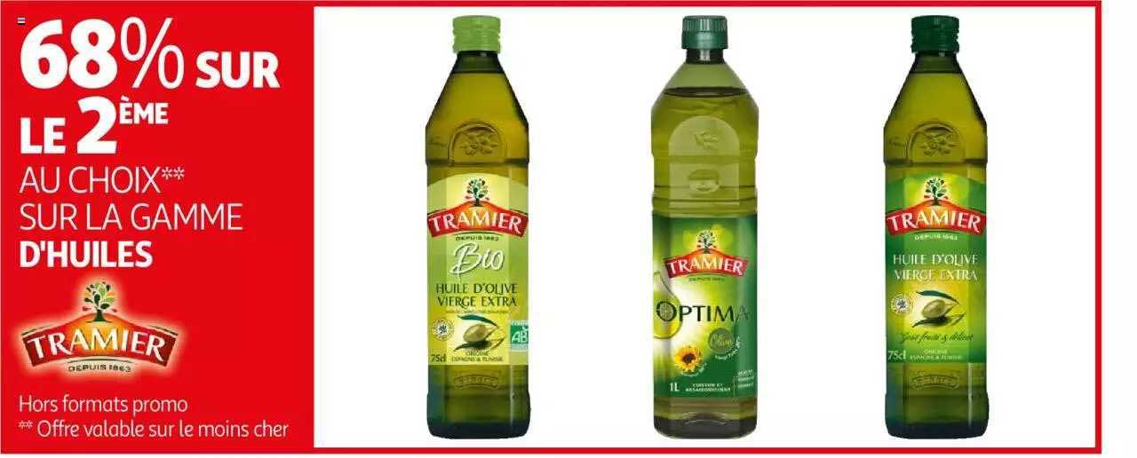 la gamme d'huiles tramier