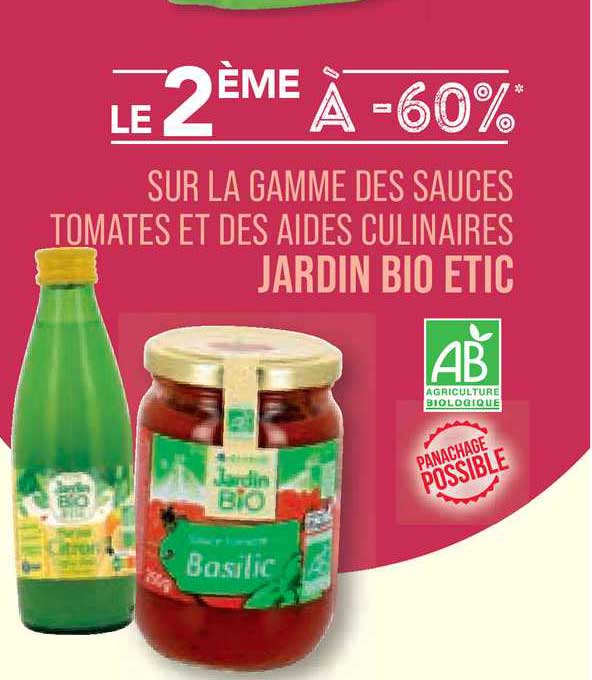 La Gamme Des Sauces Tomates Et Des Aides Culinaires Jardin Bio étic