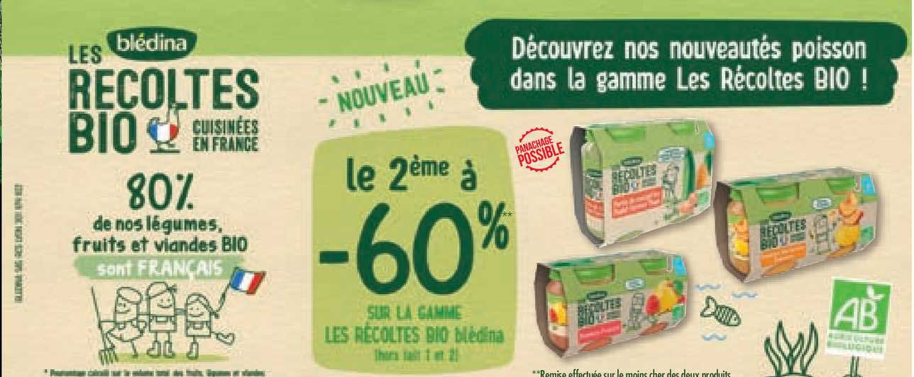 la gamme les récoltes bio