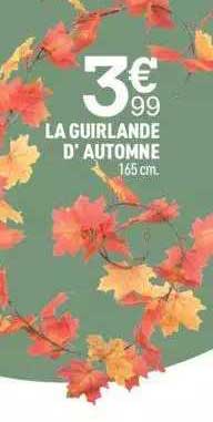 la guirlande d'automne