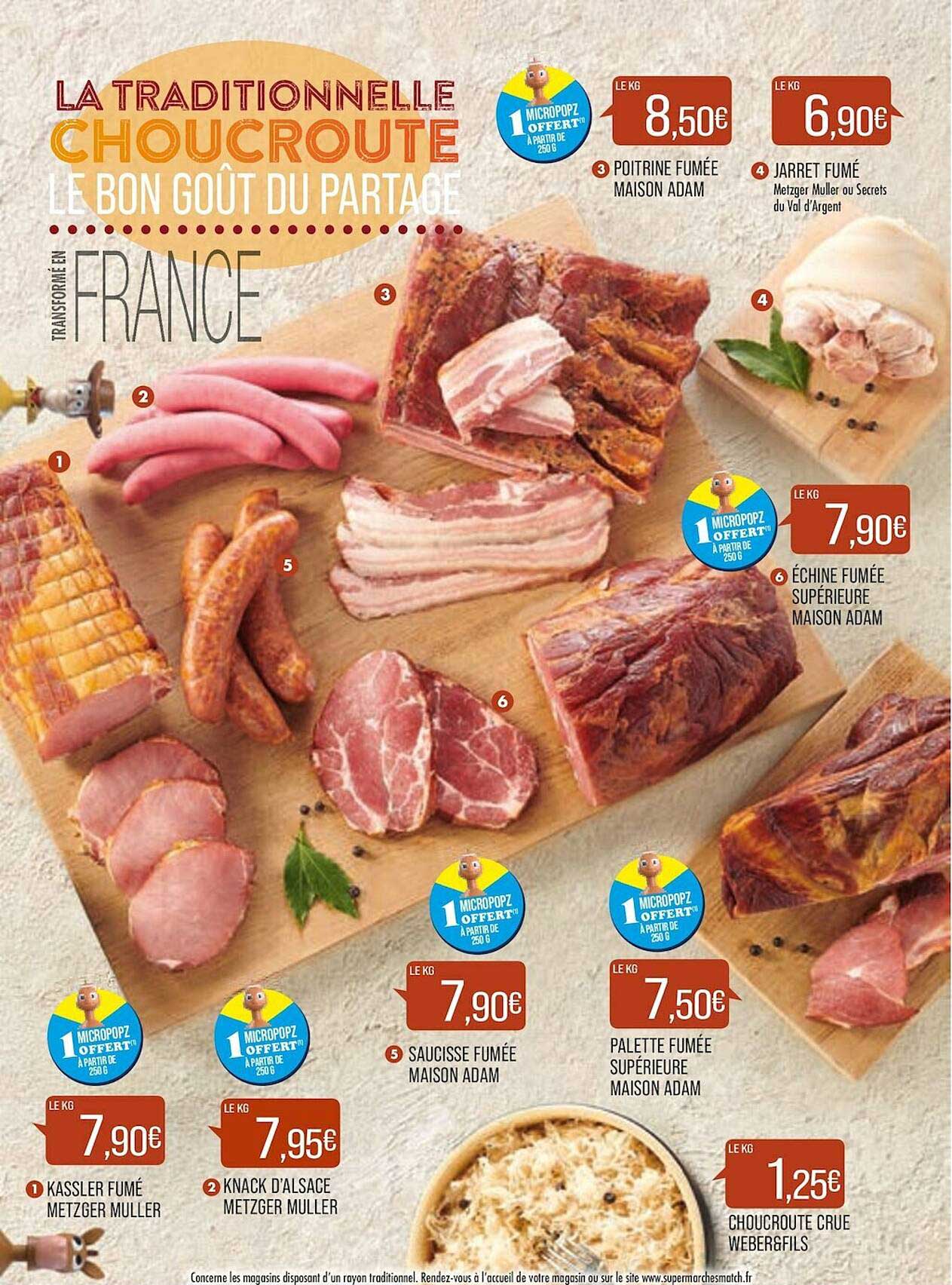 la traditionnelle choucroute le bon goût du partage