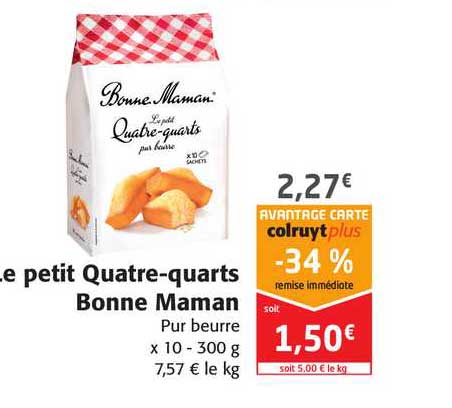 Le Petit Quatre-quarts Bonne Maman