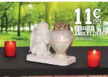 le sujet ange et cierge