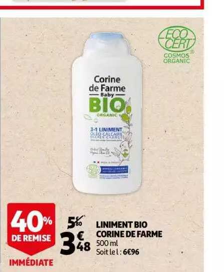liniment bio corine de farme