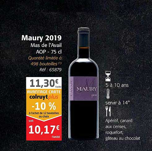 maury 2019 mas de l'avail
