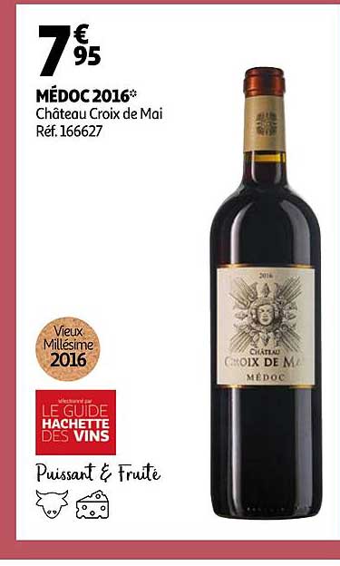 médoc 2016 château croix de mai