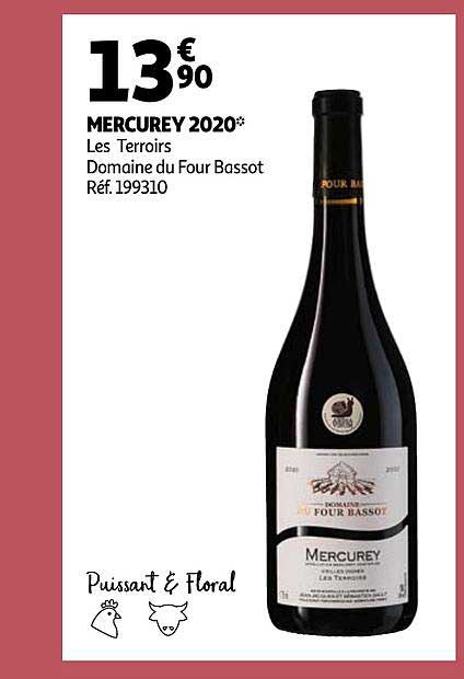 mercurey 2020 les terroirs domaine du four bassot