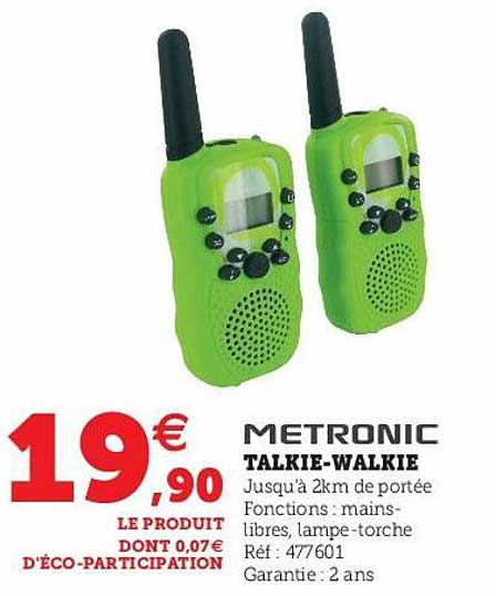 metronic talkie-walkie