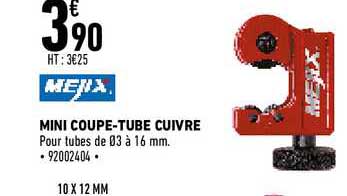 mini coupe-tube cuivre
