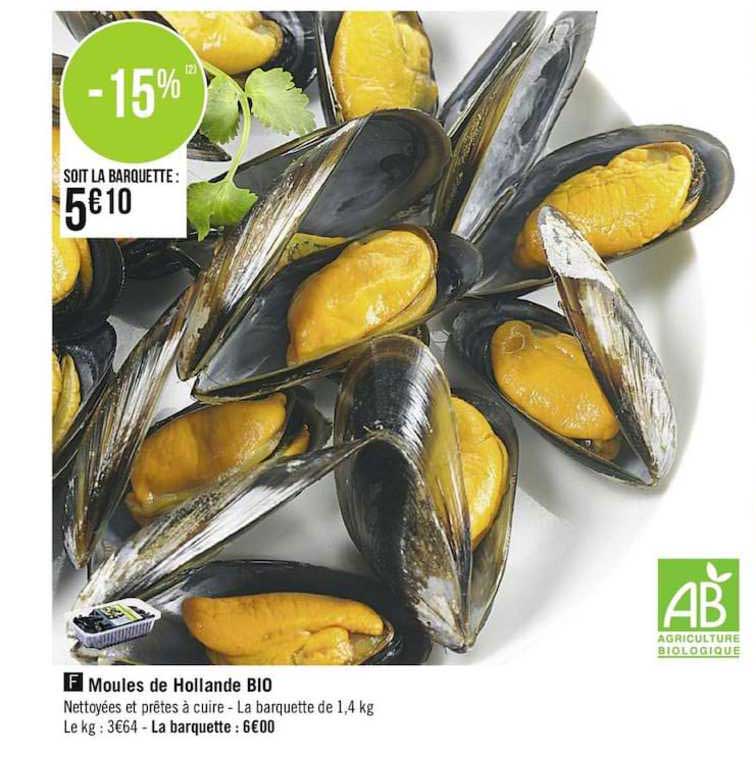 moules de holland bio
