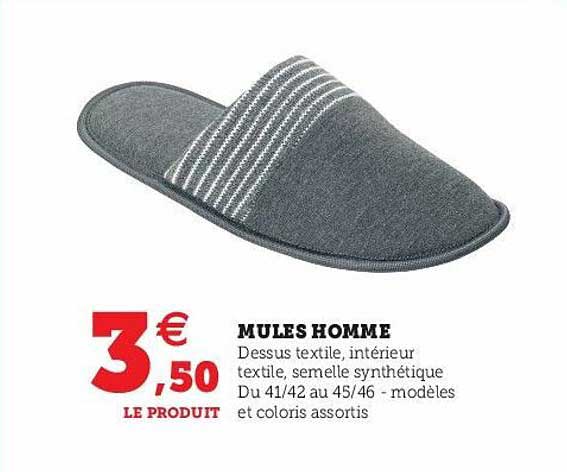 Mules Homme