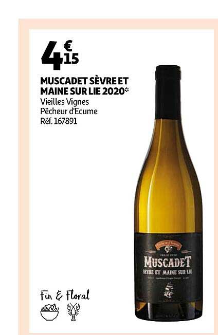 muscadet sèvre et maine sur lie 2020 vieilles vignes