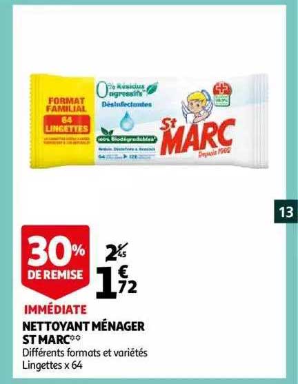 nettoyant ménager st marc