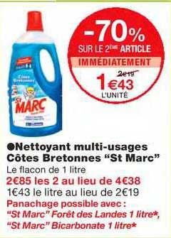 nettoyant multi-usages côtes bretonnes "st marc"