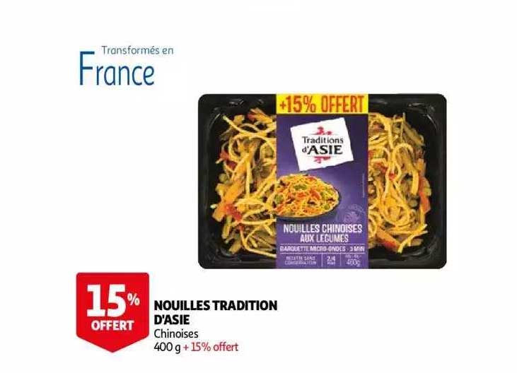 nouilles tradition d'asie