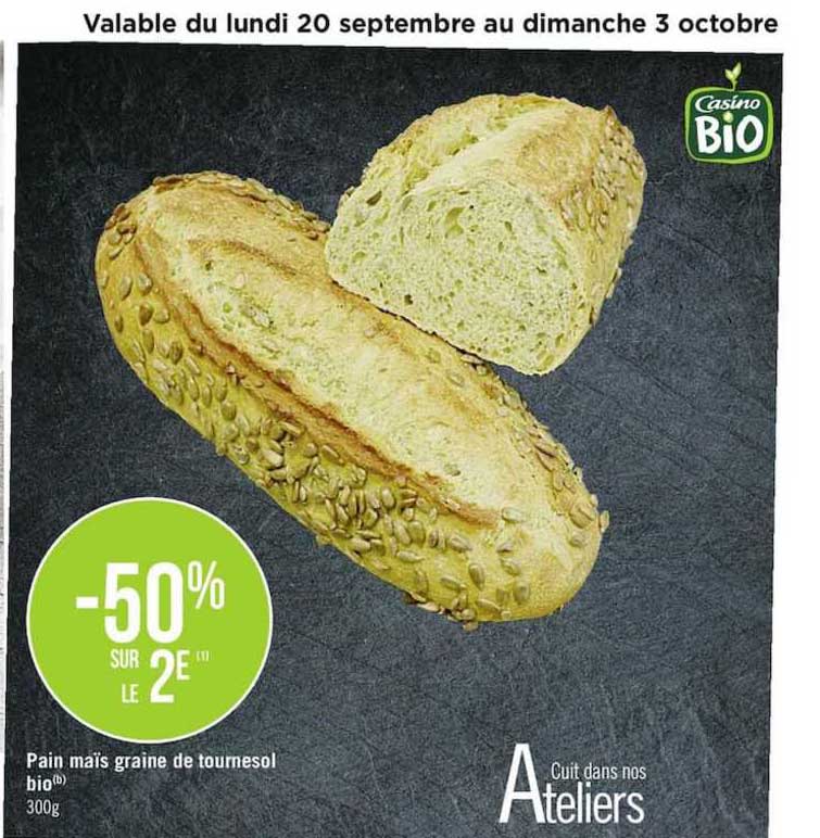 Pain Maïs Graine De Tournesol