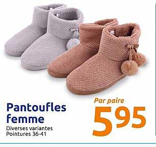 pantoufle femme