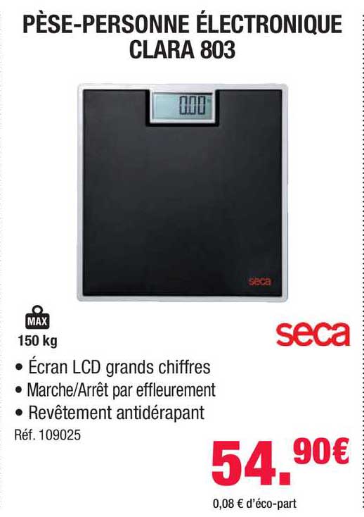 pèse-personne électronique clara 803 seca
