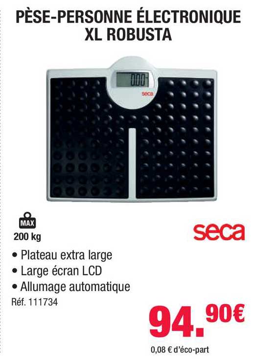 pèse-personne électronique xl robusta seca