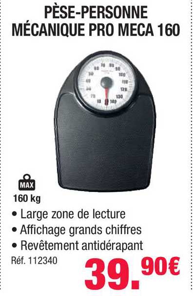 pèse-personne mécanique pro meca 160