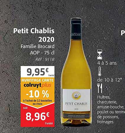 petit chalis 2020 famille brocard aop