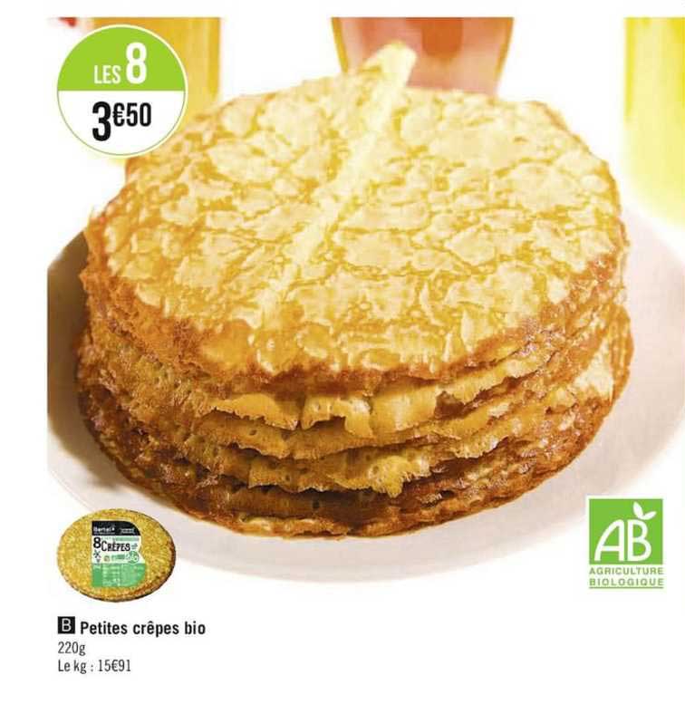 petites crêpes bio