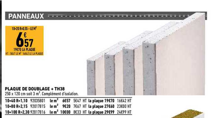 Plaque De Doublage + Th38