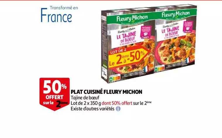 plat cuisiné fleury michon