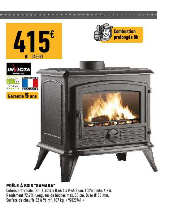 Poêle à Bois "samara"