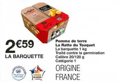 pomme de terre la ratte du touquet