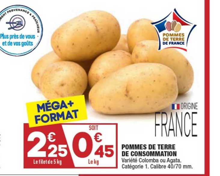 Pommes De Terre De Consommation