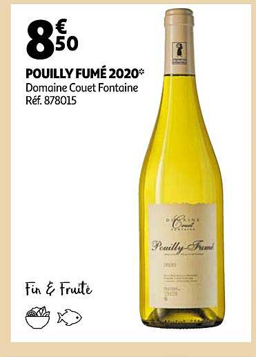 pouilly fumé 2020 domaine couet fontaine