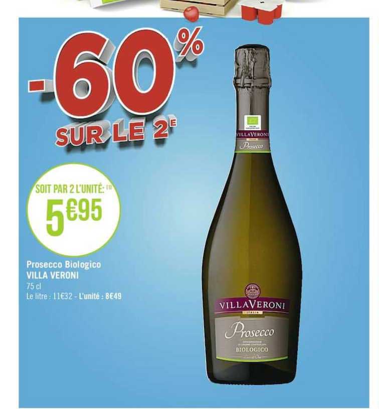 prosecco biologico villa veroni