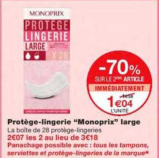 protège-lingerie "monoprix" large