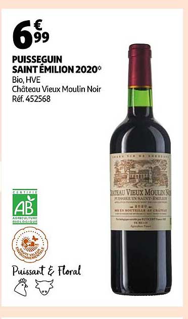 puisseguin saint émilion 2020