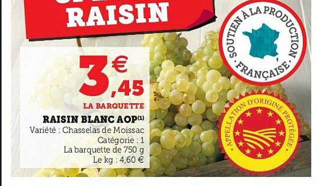 Raisin Blanc Aop