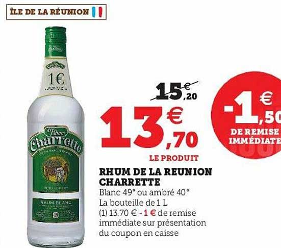 Rhum De La Réunion Charrette